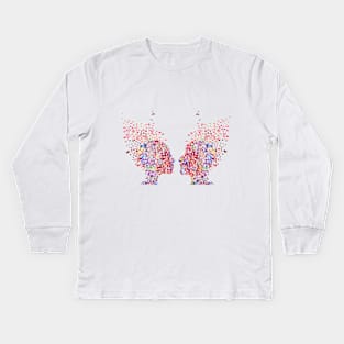 Mind and psychology, Rorschach Kids Long Sleeve T-Shirt